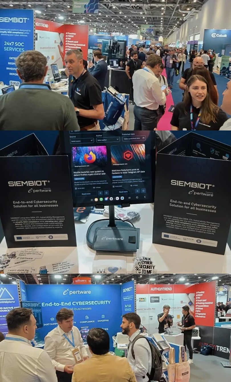Conexiune și securitate cibernetică cu SIEMBIOT în ultima zi a Infosec Europe