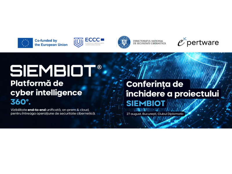 Conferința de închidere a proiectului SIEMBIOT