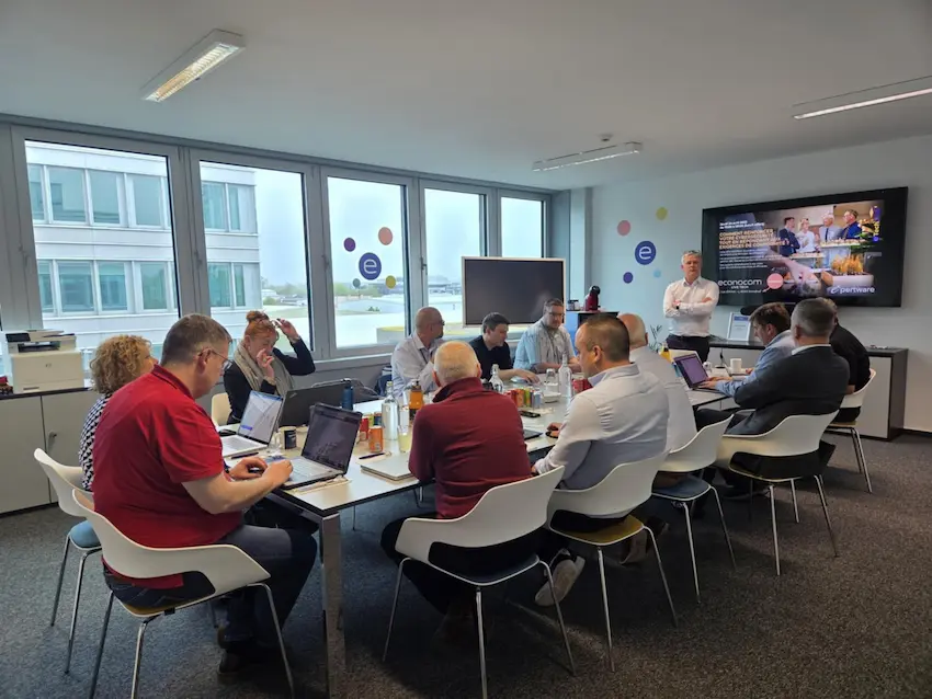 Econocom PSF SA work lunch