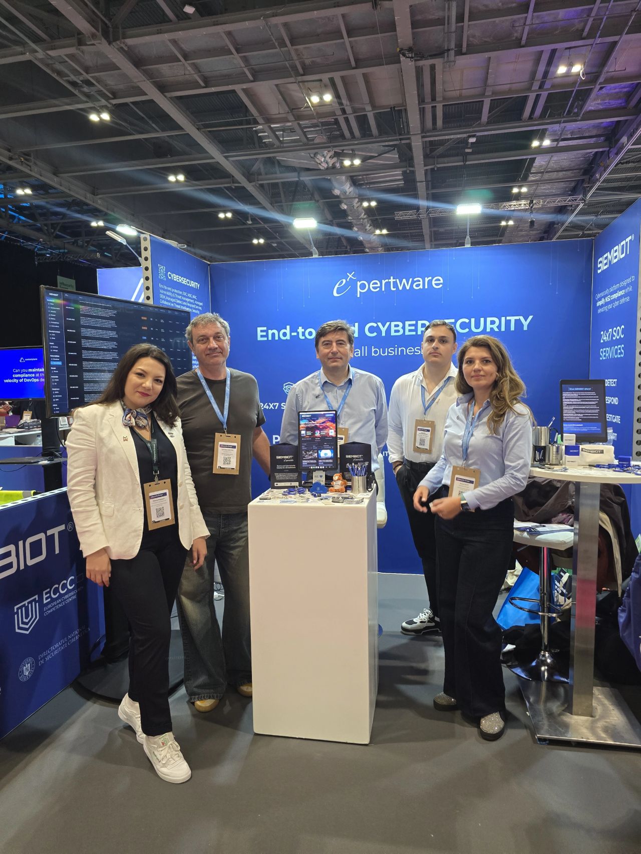 Consorțiul de parteneriat SIEMBIOT prezent la Infosecurity Europe din Londra